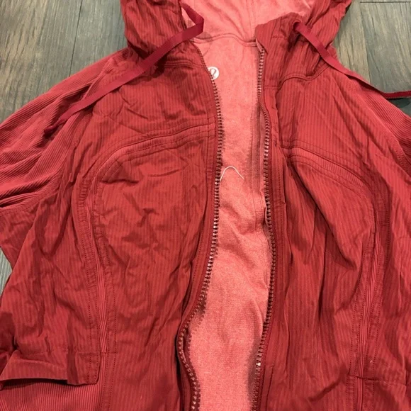 Lululemon Dance Studio Jacket Rib Sleeve Reversible Size 8 - Picture 11 of 14